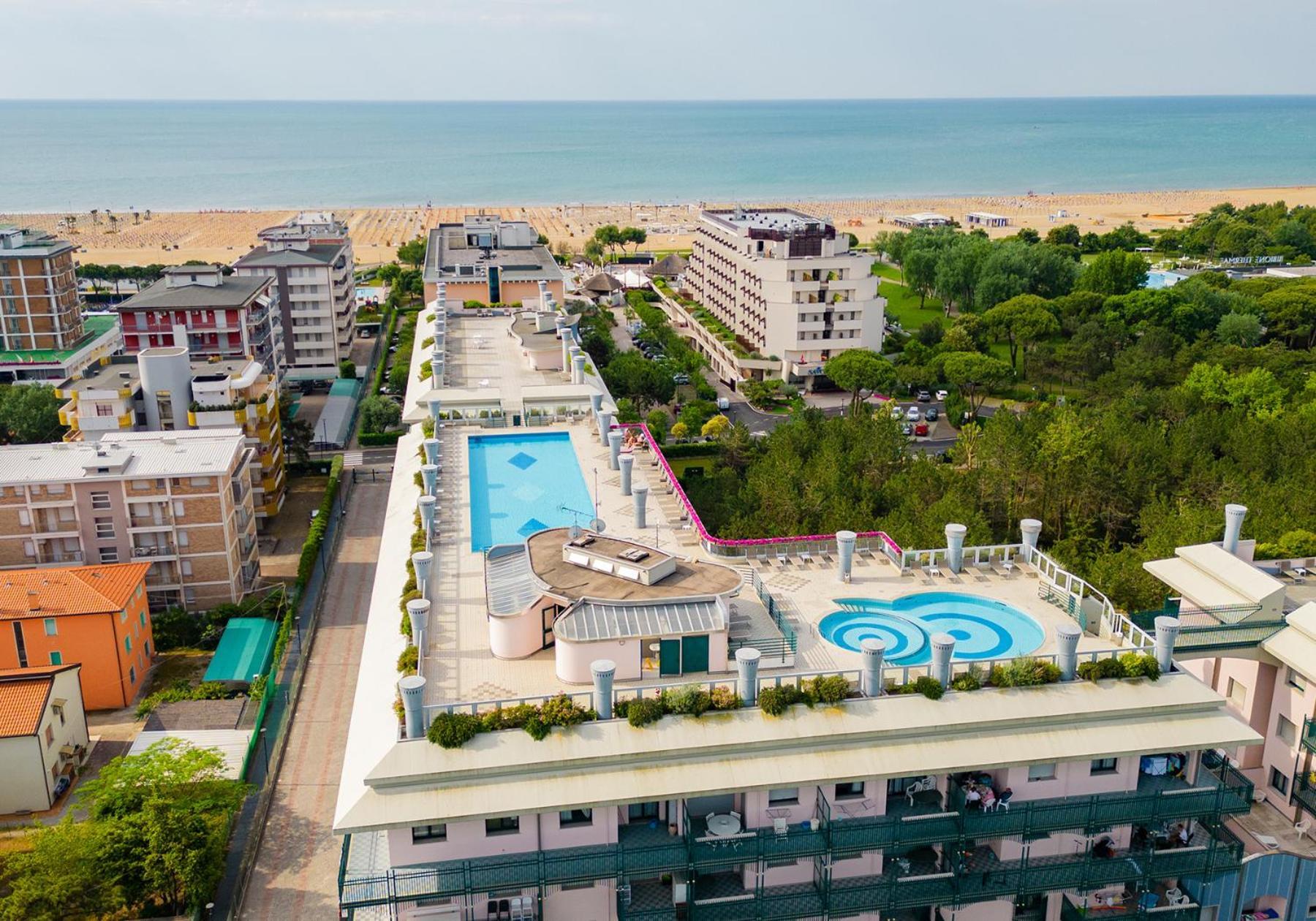 Апартаменты Residenza Delle Terme Бибионе Экстерьер фото
